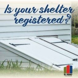 Is your shelter registered graphic