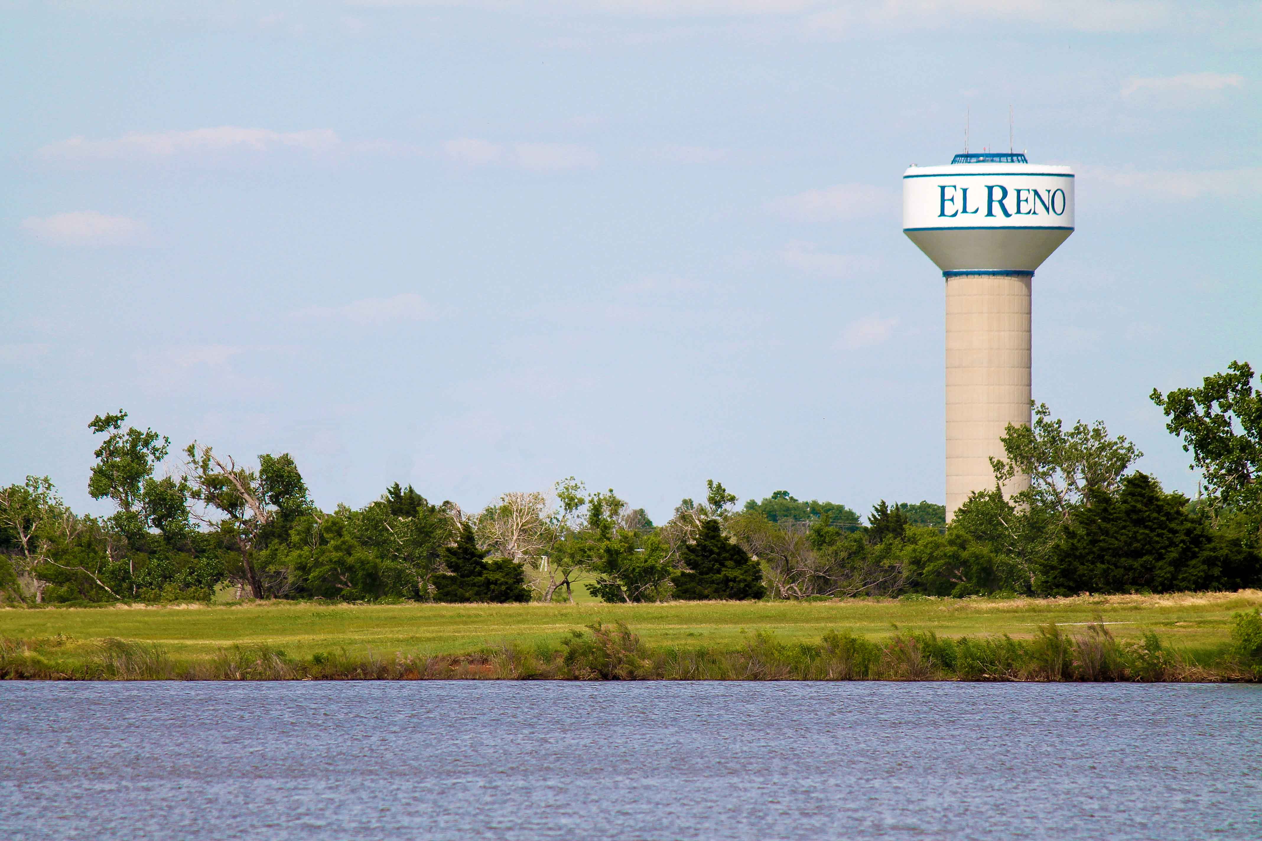 Lake El Reno and Water Tower